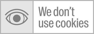 We don't use cookies